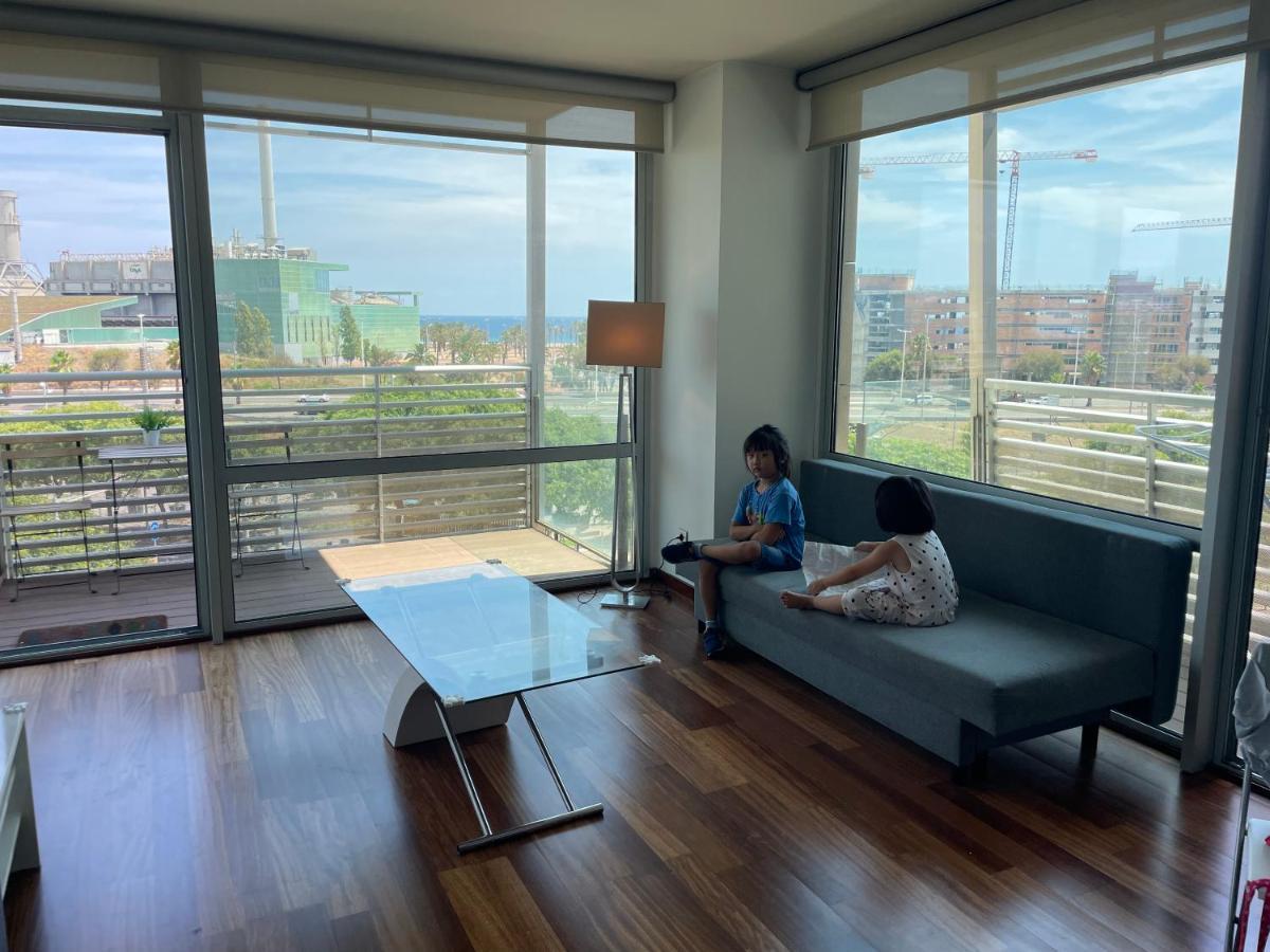 Forum De Barcelona Sea View Apartment With Garage Parking Sant Adrià de Besòs Exterior foto